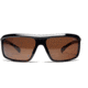 Zeal Optics Ridgeline Sunglasses, Black Gloss Frame and Polarized Copper Lens 10063