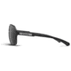 Zeal Optics Sawyer Mens Sunglasses, Black Gloss Frame and Polarized Dark Grey Lens 10419