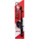 Zebco 202 Spincast Combo, TELE Size, 66 in, Black/Red, 202565TEL.FB4