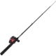 Zebco 202 Spincast Combo, TELE Size, 66 in, Black/Red, 202565TEL.FB4