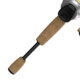 Zebco 33 Gold Max Spincast Reel and Rod Combo, 6ft 6in 2-PC Fiberglass Rod w/ Cork Handle, QuickSet Anti-Reverse Reel, Silver/Gold, 33MXG662MHA.NS4