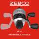 Zebco 33 Gold Max Spincast Reel and Rod Combo, 6ft 6in 2-PC Fiberglass Rod w/ Cork Handle, QuickSet Anti-Reverse Reel, Silver/Gold, 33MXG662MHA.NS4