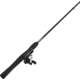 Zebco 33 Micro Trigger Spincast Reel and Rod Combo, 5ft 2-PC Rod w/ Comfortable EVA Handle, QuickSet Anti-Reverse Reel w/ Bite Alert, Silver/Black, 33MT502ULA.NS4