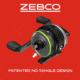 Zebco 33 Spincast Reel and Rod Combo, 5ft 6in 2-PC Fiberglass Rod, QuickSet Anti-Reverse Reel w/ Bite Alert, Including BONUS Reel, Silver, 3333N.BP4
