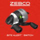 Zebco 33 Spincast Reel and Rod Combo, 5ft 6in 2-PC Fiberglass Rod, QuickSet Anti-Reverse Reel w/ Bite Alert, Including BONUS Reel, Silver, 3333N.BP4