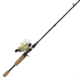 Zebco 33 Gold Spincast Reel and Rod Combo, 6ft 2-PC Rod, SZ 30 Reel, 10lb Line, 33G602MA.NS4