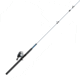 Zebco 606 Salt Fisher Spincast Reel and Rod Combo, 7ft 2-PC Telescopic Rod, Med-Heavy, Mod-Fast, SZ 60 Reel, 19-PC Eagle Claw Tackle Kit, RH Retrieve, Blue, 606SWEC702MH.FB4