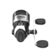 Zebco Bullet Spincast Reel, SZ 20 Reel, Fast 28.9 Inches Per Turn, 5.8-1 Ratio, Durable All-Metal Construction, Solid-Brass Pinion Gear, Pre-spooled w/ 6 lb Zebco Fishing Line, Black, ZB20.BX3