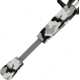 Zebco Folds Of Honor Spincast Combo, Medium-Light Power, 6 ft, Silver/Black, FOHS20602MA.NS4