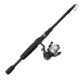 Zebco 33 Micro Spinning Reel and Telescopic Rod Combo, Extendable 19in to 5ft Telescopic Pole w/ ComfortGrip Rod Handle, QuickSet Anti-Reverse Reel, Silver/Black, 33MS505ULTELA.FB4