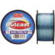 Zebco Outcast Monofilament Fishing Line, 300-Yards, 15lb, Low Memory and Stretch, High Tensile Strength, Blue, 300215