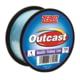 Zebco Outcast Monofilament Fishing Line, 725-Yards, 4lb, Low Memory and Stretch, High Tensile Strength, Blue, 30024