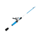 Zebco Roam Baitcast Reel and Rod Combo, 6ft 6in 2-PC Fiberglass Pole w/ Split-Grip MaxTac Handle, Lightweight Graphite Frame, LH Retrieve, Blue, ROAMBL101662MH.NS3