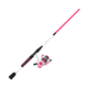 Zebco Roam Pink 20sz 6 ft Spinning Combo, 2 Pieces, Medium Light, 21-44721