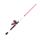 Zebco Roam Pink 6 ft Spincast Combo, 2 Pieces, Medium, 21-44720