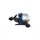 Zebco Salt Fisher 33 Spincast Reel and Rod Combo, 6ft 6in 2-PC Medium-Heavy, Moderate-Fast Fiberglass Rod, Interchangeable Retrieve, 12lb Line, Blue/Silver, SF33N662MH.NS3
