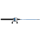Zebco Salt Fisher 33 Spincast Reel and Rod Combo, 6ft 6in 2-PC Medium-Heavy, Moderate-Fast Fiberglass Rod, Interchangeable Retrieve, 12lb Line, Blue/Silver, SF33N662MH.NS3