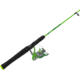 Zebco Splash Spinning Combo, 20 Size Reel, With 8# Line, On 6 Ft., 2 Piece Ml Action Rod, 1/16-3/8oz Lures, 4 Color Assortment, SPL20602MLB