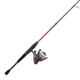 Zebco Verge Spinning Reel and Rod Combo, 6ft 6in 2-PC Pole, SZ 30 Reel, Changeable Righ/Left Retrieve, Pre-Spooled w/ 10lb Zebco Line, Black, VERGE30662M.NS3