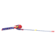 Zebco Youth Wonder Woman Floating Spincast Reel and Rod Combo, 29in Fiberglass Rod, Light, Moderate, SZ 20 Reel, RH Retrieve, Pre-Spooled w/ 6lb Line, Pink, YFCWWOMAN.FB6