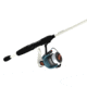 Zebco Custom-Z Spinning Reel and Rod Combo, 6ft 6in 2-PC Telescopic Rod, Medium, Moderate-Fast, SZ 30 Reel, 14-PC Strike King Tackle Kit, Blue/White, CZ30SK662M.FB4