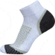 Zensah Grit Run Sock Qtr White Medium 8564-101-04
