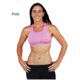 Zensah Seamless Sports Bra Pink-s/m 9310 PNK-S/M
