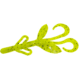 Zoom Baby Brush Hog Creature Bait, 12 Pack, 4in, Banana Seed, 042181X