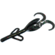 Zoom Baby Brush Hog Creature Bait, 12 Pack, 4in, Black Emerald, 042136X