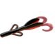Zoom Baby Brush Hog Creature Bait, 12 Pack, 4in, Black Ruby, 42139