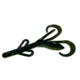 Zoom Baby Brush Hog Creature Bait, 12 Pack, 4in, Blueberry Candy, 042276X