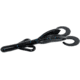 Zoom Baby Brush Hog Creature Bait, 12 Pack, 4in, Blueberry Red, 042331X