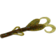Zoom Baby Brush Hog Creature Bait, 12 Pack, 4in, Bull Bream, 042435X