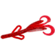 Zoom Baby Brush Hog Creature Bait, 12 Pack, 4in, Cherry Seed, 042018X