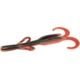 Zoom Baby Brush Hog Creature Bait, 12 Pack, 4in, Crawdad, 042092X