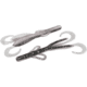 Zoom Baby Brush Hog Creature Bait, 12 Pack, 4in, Dasol Pirami Pearl, 042359X