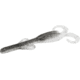 Zoom Baby Brush Hog Creature Bait, 12 Pack, 4in, Electric Shad, 042350X