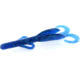 Zoom Baby Brush Hog Creature Bait, 12 Pack, 4in, Emerald Blue, 042352X