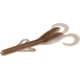 Zoom Baby Brush Hog Creature Bait, 12 Pack, 4in, Ghost Herring, 042433X