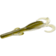 Zoom Baby Brush Hog Creature Bait, 12 Pack, 4in, Green Weenie, 042287X