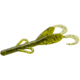 Zoom Baby Brush Hog Creature Bait, 12 Pack, 4in, Mardi Gras, 042259X
