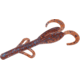 Zoom Baby Brush Hog Creature Bait, 12 Pack, 4in, Moccasin Blue, 042007X