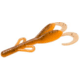 Zoom Baby Brush Hog Creature Bait, 12 Pack, 4in, Pumpkin Spice, 042268X