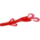 Zoom Baby Brush Hog Creature Bait, 12 Pack, 4in, Strawberry, 042090X