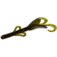 Zoom Baby Brush Hog Creature Bait, 12 Pack, 4in, Tilapia, 042394X