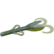 Zoom Baby Brush Hog Creature Bait, 12 Pack, 4in, Watermelon Moondust, 042363X