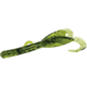Zoom Baby Brush Hog Creature Bait, 12 Pack, 4in, Watermelon Violet, 042341X