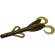 Zoom Baby Brush Hog Creature Bait, 12 Pack, 4in, Yabby Mudbug, 042366X