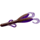 Zoom Brush Hog Creature Bait, 8 Pack, 6in, PB &amp; J, 022225X