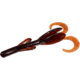 Zoom Brush Hog Midsize Creature Bait, 10 Pack, 4.5in, Scuppernong, 145096